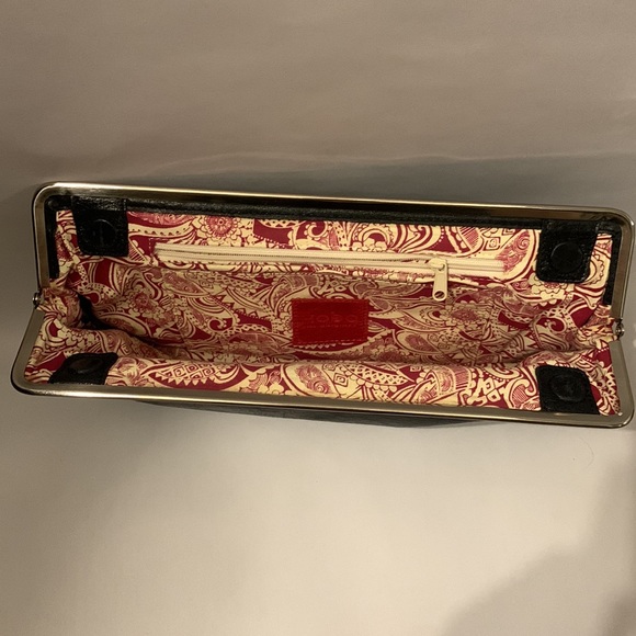 Boho black clutch - Picture 3 of 4